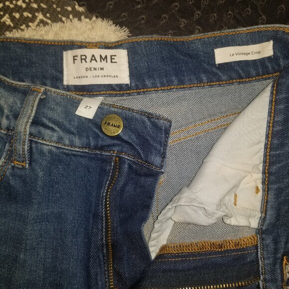 FRAME DENIM - Le Vintage Crop - Picture 1 of 7